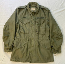 Vintage M-1951 Field Jacket Military Full Zip Size Small Regular OG 107 picture