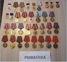 USSR/Russia Medals 33 pcs. set in perfect(not used) and good used condition picture