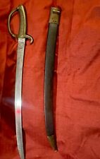 French  AN XI Very Rare V.1837 Large Napoleonic Officers Sword With Scabbard 29½ picture
