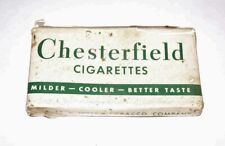 RARE ORIGINAL EARLY WW2 SEALED U.S. MILITARY K-RATION CHESTERFIELD PACKAGE picture