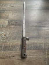 WW1 German Quill Back Bayonet picture
