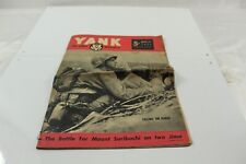 Vintage Yank The Army Weekly Newspaper Magazine 1945 Suribachi The Flag Goes Up picture