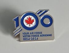 Royal Canadian Airforce 100 Year Anniversary Lapel Pin RCAF Pin ARC  1924-2024 picture