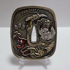 US Navy Far East CPO Japan Chief Non Mess Sword Guard Coin picture