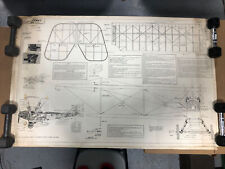 Antique/Vintage Curtiss JN-4D Airplane Drawings/Prints by R.J. Busch (RARE) picture