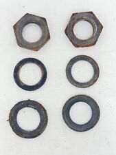 MILITARY HMMWV HUMVEE Windshield Wiper Mount Retaining Nut Washer & Gasket (2ea) picture