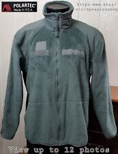 US Army Official Issue CldWthr Fleece Jacket Polartec US Army Green Mens Sz XL picture