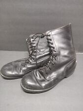 Vintage Us Army Vietnam Era BATA Black Leather Combat Boots picture