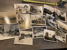 Lot WW2 Photos Group South West Pacific Natives Boats Buildings picture