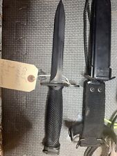 COLTS BAYONET 62316 MADE IN GERMANY US M8 SCABBARD US M8 A1 BLACK, RARE, VINTAGE picture
