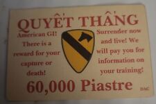 NVA - VIETNAM WAR ORIGINAL AUTHENTIC TRAIL CARDS - (  )  picture