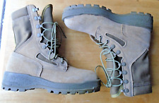 Military Boots Wellco Brown Size 5 R Style# E114 Vibram Sole NEW picture