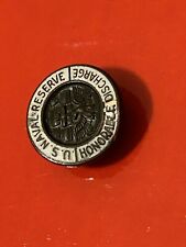 WWII US Military Navy Naval Reserve Honorable Discharge Lapel Pin picture
