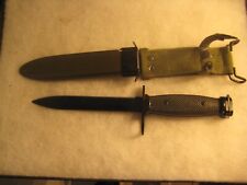 Imperial US M7 Fixed Blade Knife Bayonet USM8A1 Scabbard Damaged Snap picture