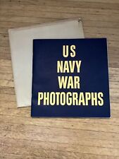 Vintage US Navy War Photographs Pearl To Tokyo Harbor Soft Cover Book picture