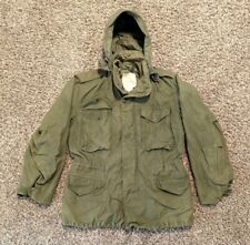 Vintage Jacket Medium Regular field coat Mens Military 8415-00-782-2939 Zip Hood picture