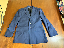 Air Force Service Dress Blue Coat Uniform Jacket Mens 39S Wool Military picture