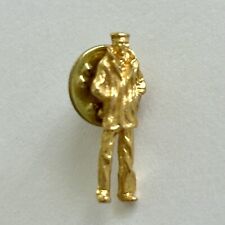 United States Lone Sailor Pin Pinback Gold Tone Navy Memorial Stanley Bleifeld picture