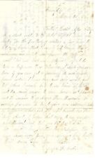 Two Letters: Ohio 8th Infantry Corporal Promises Description Of Rebel Territory picture