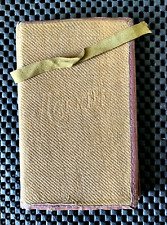 WW 1 SOLDIERS MEMORABILIA MILITARY AGENDA 1919 DIARY SOME WRITING PAGE 1 FRENCH picture