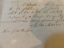 269 Lyons Iowa Civil War Letter 1864 Political Letter McCLELLAN Stock Falling picture