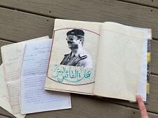 2003 Iraqi Army Military Book and Letters Bringback Desert Storm OIF picture