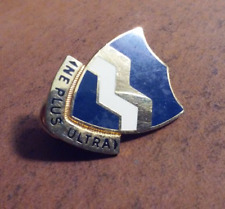 416th Infantry Regiment Vintage Post WW-II DUI Insignia Crest Pin ~Ne Plus Ultra picture
