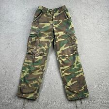 Vintage Military Pants Mens XS ERDL Camo Vietnam 1969 Trousers Poplin Ripstop picture