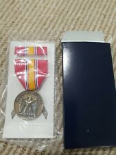 NATIONAL DEFENSE SERVICE MEDAL & RIBBON SET MILITARY,  picture