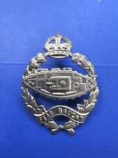 WWII Vintage British Royal Tank Regiment Cap Badge picture