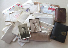 Lot WWII Letters Navy Girlfriend Mom & Dad Friends Divorce picture