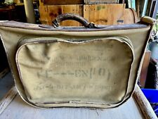 WW2 WWII ARMY AIR FORCE OFFICERS B-4 BAG, Personalized Jorgensen picture