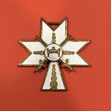 CROATIA KING ZVONIMIR Order Of The Crown, Military Division, II Class Cross picture