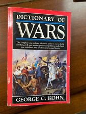 Dictionary of Wars - by George C. John 1987  Used paperback picture