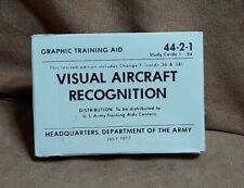 Cold War Visual Aircraft Recognition cards Training Aid 44-2-1 July 1977 picture