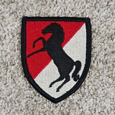 Vintage 11th Armored Calvory Regiment Patch US Army Black Horse WWII Original  picture