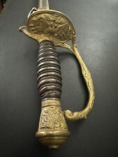 Minty US MODEL 1860 CIVIL WAR OFFICERS SWORD & SCABBARD picture