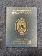 USS Anzio CG-68 'Arabian gulf' Cruise Book 1998 (USN) picture