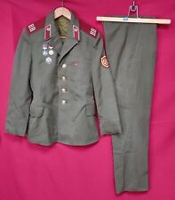 Russian Soviet MVD BB Soldier Parade Uniform Jacket 4 Badges Trousers USSR Nice picture