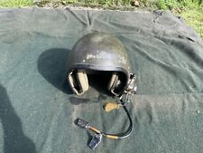 Vintage Vietnam War Era Tanker Helmet with Headset & Microphone MAKE OFFER picture