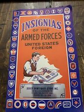 Orig Patch King Insignia Of The Armed Forces Booklet WW2 Foreign & U.S. Catalog picture