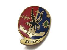 French Army Bercheny Pin Badge 83-84 Crest Design picture