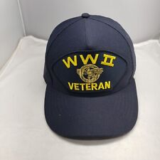 WORLD WAR 2 VETERAN EAGLE CREST HAT CAP picture