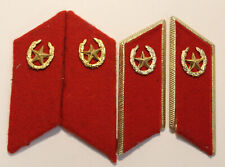2pr Soviet Russia USSR Uniform Collar Tabs insignia Army Infantry picture