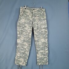 US Army Combat Uniform Digi Camo Trouser Wind Resistant Poplin Size M Short picture