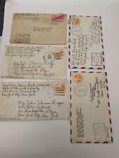 1944-1945 WWII Lot 5 Letters Army,  picture