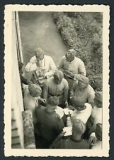 MAIL CALL Great Birdseye View of German Troops Getting Letters From Home, Photo picture