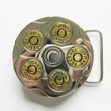 Gun Spinner Bullet Metal Belt Buckle picture