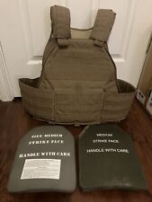 USGI Eagle Modular Scalable Vest Plate Carrier WITH PLATES/ARMOR Medium picture