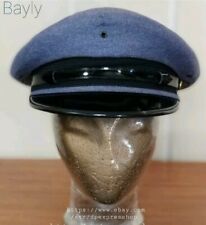 US Army & Navy Academy Bayly, Inc. Blue Cover Hat Cap Cloth Sz (M) 7-1/4 - 7-1/8 picture